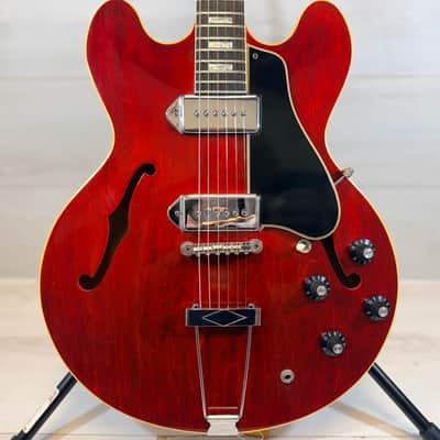 Gibson Vintage 1967 ES-330TD Hollowbody Electric Guitar Cherry w/ Vintage Chipboard Case image 2