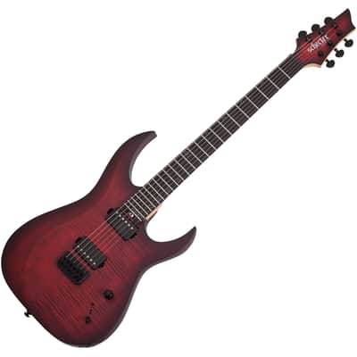 Schecter Sunset-6 Extreme - Scarlet Burst (2571) image 3