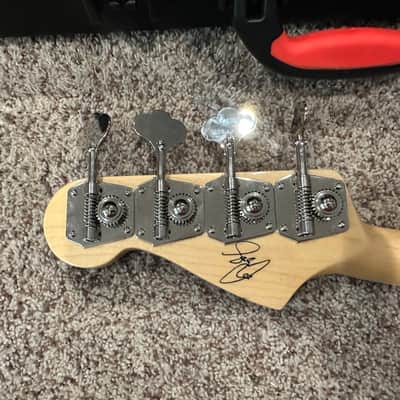 Fender US Geddy Lee Artist Series Signature Jazz Bass (2016) Black image 3
