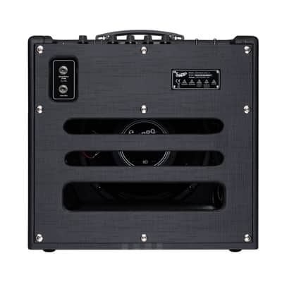 Supro Delta King 12 - 15-Watt 1x12 Combo w/ Reverb, Black & Black (1822RBB) image 5