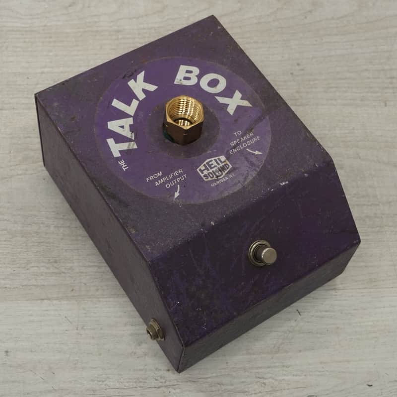 Used Heil Sound The Talk Box Vintage Guitar Effects Pedal image 1