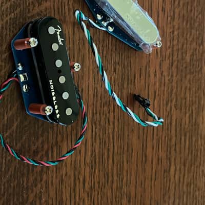 Fender Ultra Vintage Noiseless Telecaster guitar pickups set image 1