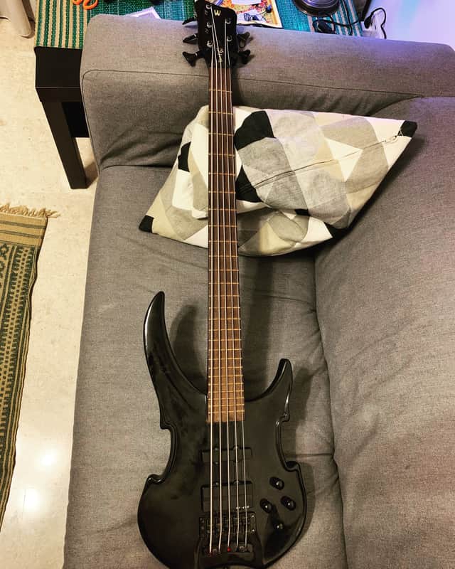 Warwick Vampyre Germany SN-5 Set Neck 2000s - Black Gloss image 1