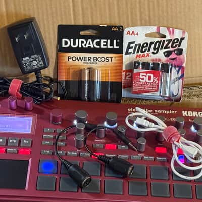 Korg Electribe Sampler 2 ES2 Boxed w/ PSU, USB, MIDI Adapters, SD Card & Batteries image 7