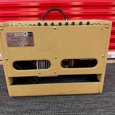 Fender Blues Deluxe Reissue 40W 1x12 Tube Combo Amp w/ Footswitch & Fender Cover image 5