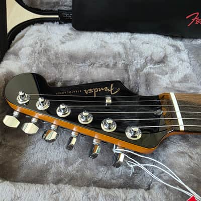 Fender American Ultra Stratocaster BRAND NEW Limited Edition FSR Umbra Burst Tiger Flame Top American Strat image 4