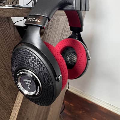 Focal Clear Pro MG Open Back Headphones - 55 Ohms 2021 - Present - Black / Red image 3