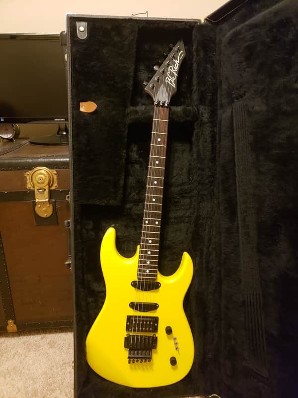 BC Rich ST III  1988 Neon Yellow image 1