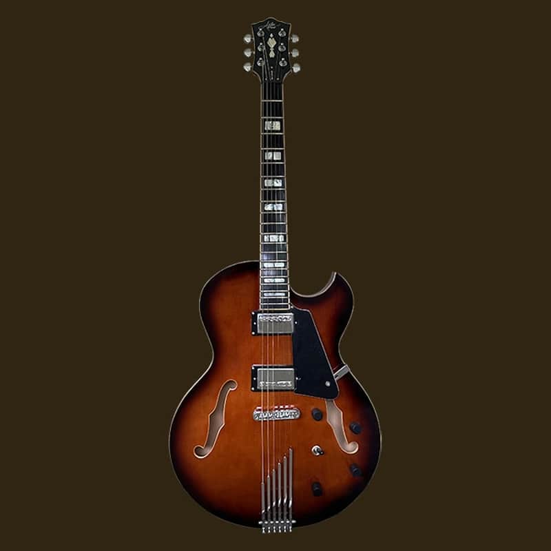 Aslin Dane Jazz Jr - Tobacco sunburst image 1