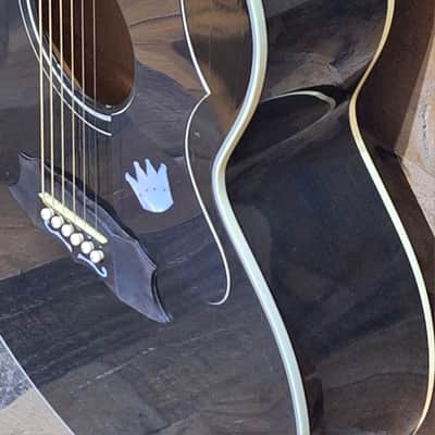 1996 Gibson J-200 Elvis Presley "The King" Legend Series #72 of 250 Limited Edition W/OHSC image 5