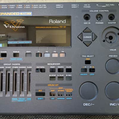 Roland TD-10 Drum Sound Module Shell Case Housing image 2