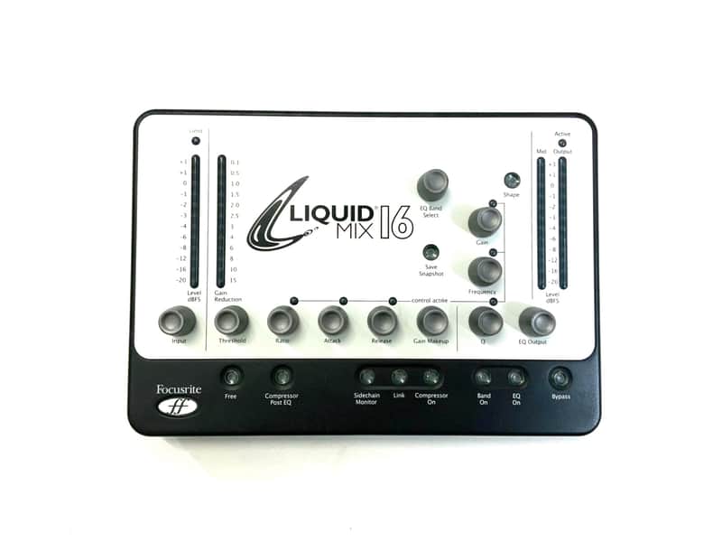 c.2006 Focusrite Liquid Mix 16 Firewire 400 Dynamic Convolution Processor Compressors Limiters Equalizers image 1