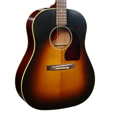 Gibson Acoustic 1942 Banner J-45 Acoustic Guitar - Vintage Sunburst image 5