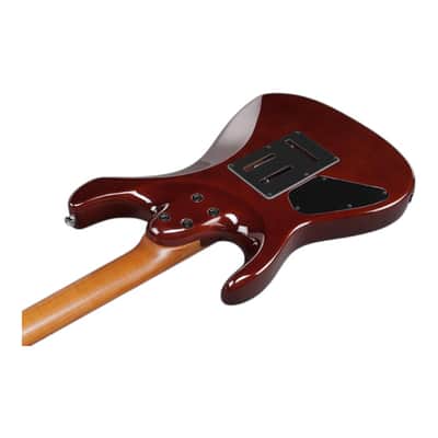 Ibanez AZ24S1 Electric Guitar with Roasted Maple Neck and Jatoba Fretboard, Violin Burst image 6