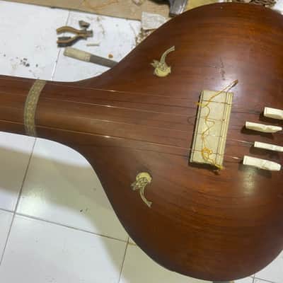 Amazing Vintage 75 years old Tanpura, by most Renowned Maker (Naskar's) image 5
