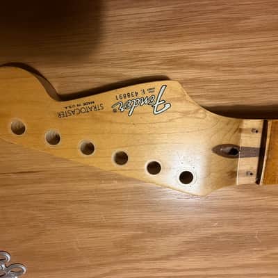 (Scalloped) Fender Stratocaster Neck Japan 1987 E series image 6