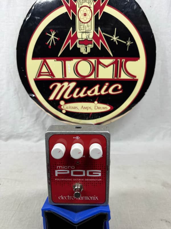 Electro-Harmonix Micro POG p.o.g. Polyphonic Octave Generator Pitch Shifter Harmonizer Pedal image 1
