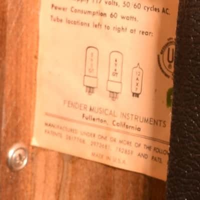 Fender Blackface Champ 1965 - Super Clean image 7