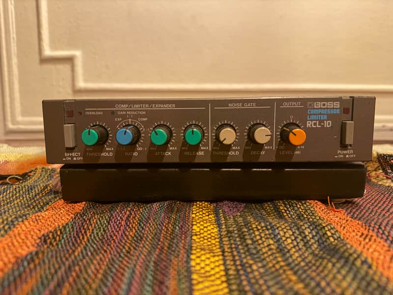 Boss RCE-10 Micro Rack Series Digital Chorus Ensemble 1986 - 1990 - Black