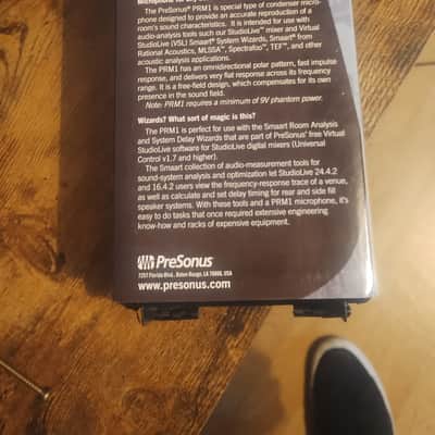 PreSonus PRM1 Precision Reference Measurement Microphone 2010s - Black imagen 2