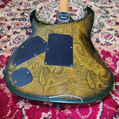 *RARE* 1990 Ibanez RG760 BK-P Black Paisley w/ Matching Headstock, FujiGen Japan MIJ 🔥 image 17