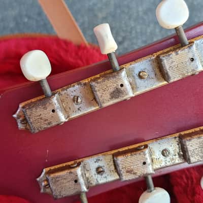 Vintage 1962 Gibson SG (Les Paul) Junior Red Refin image 13