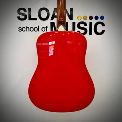 Fender California Standard Redondo Mini with Bag - Fiesta Red image 7