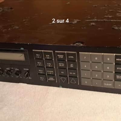 Yamaha REV 5 Digital Reverberator 1980s - Black