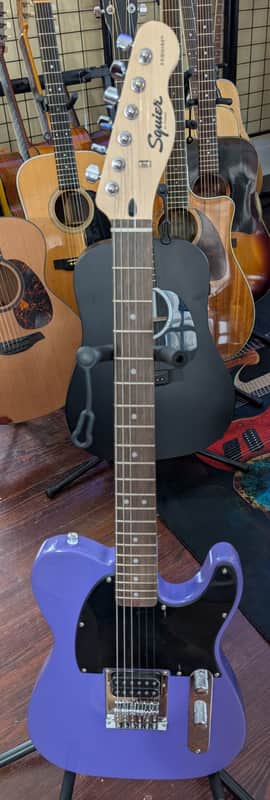 Squier Sonic Esquire H, Laurel Fingerboard Guitar Ultraviolet image 1