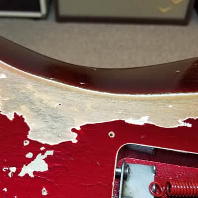 used 2012 Fender Custom Shop Greg Fessler Masterbuilt 1956 Stratocaster Relic HSS Floyd Rose, Excellent Condition with OHSC! image 22