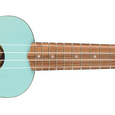 FENDER - Venice Soprano Uke  Walnut Fingerboard  Daphne Blue - 0971610504 image 1