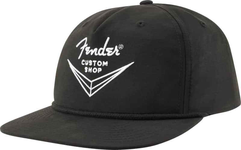 Genuine Fender Guitars Custom Shop Logo Hat, Black, One Size image 1