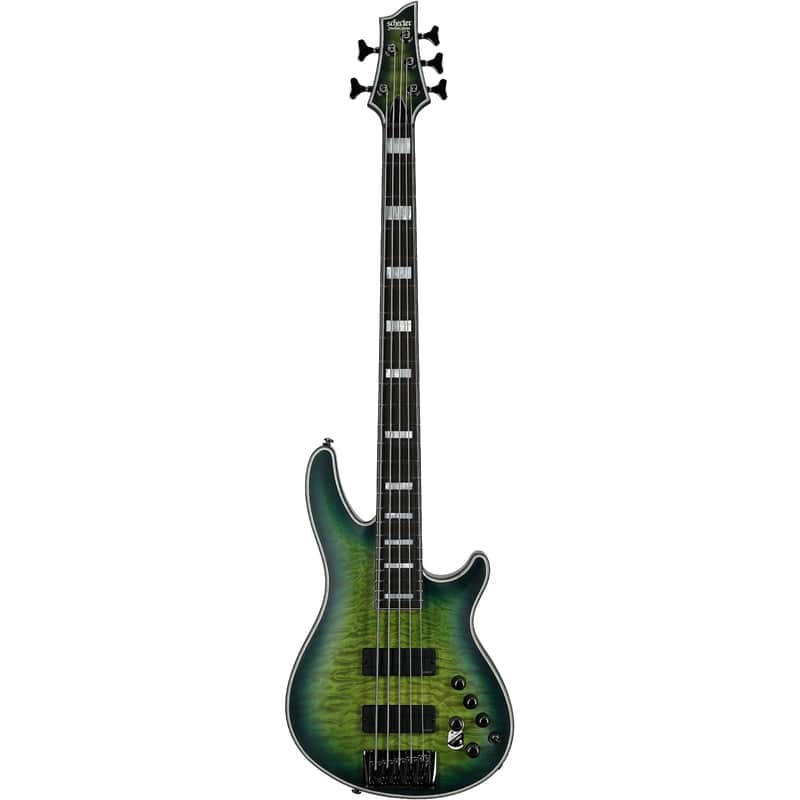Schecter Daniel Firth Signature Hellraiser Extreme-5 Cthulhu Burst Satin image 1