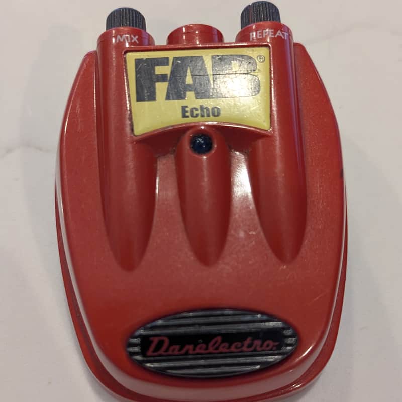 Danelectro Fab Echo 1990s - Red image 1