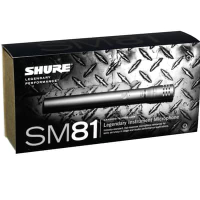Shure SM81-LC Cardioid Condenser Instrument Microphone image 2