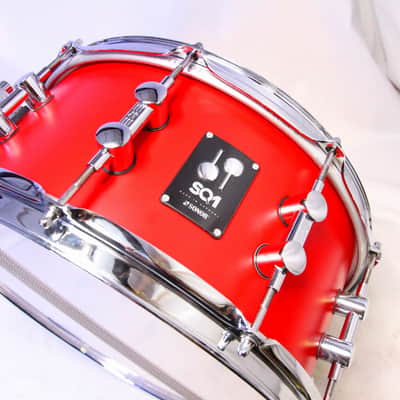 SONOR SQ1-1465SDW Hot Rod Red 14x6.5 SQ1 Series Birch Snare Drum [-] (07/15) image 2