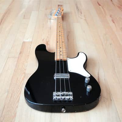 2011 Fender Custom Shop La Cabronita Porrazo Relic Bass Black Precision w/ohsc Case Candy & COA image 7