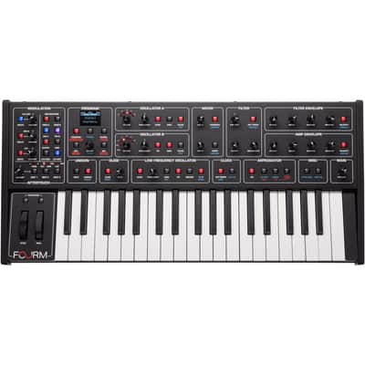 Sequential Fourm 37-Key 4 Voice Analog Synthesizer w/ Polyphonic Aftertouch image 1