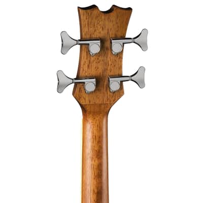Dean EAB Acoustic-Electric 4 String Bass Guitar - Natural, Bag Bundle image 6