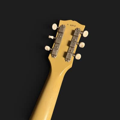Gibson Custom Shop Les Paul Junior 1958 Doublecut Reissue VOS 2019 - TV Yellow - VIDEO image 10
