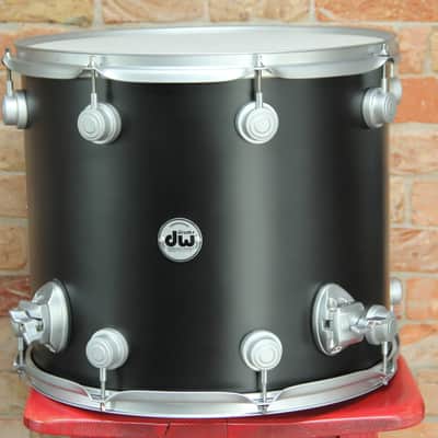 DW Collectors Floor tom 16x14 Matte Black image 1
