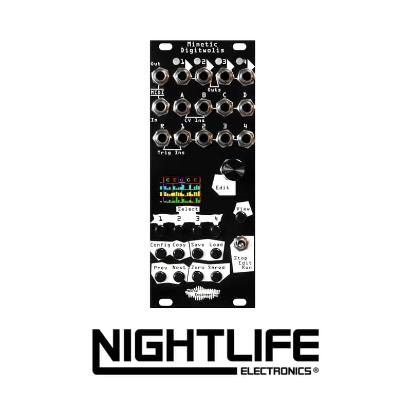 Noise Engineering Mimetic Digitwolis - Black image 1