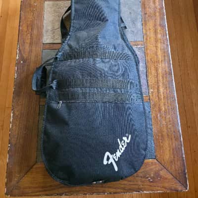 Fender MIM strat 60th Anniversary lefty w/bag 2006 - blk image 17