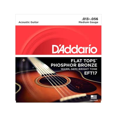 EFT17 Flat Tops Medium 13-56 D'Addario image 1
