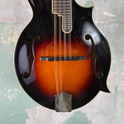 The Loar LM-520-VS Performer F-Style Mandolin - Gloss Vintage Sunburst #0351 image 2