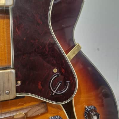 Epiphone Broadway - Semi-Hollow Electric Guitar - Sunburst - Good/Refurbished w/ Hard Case image 13