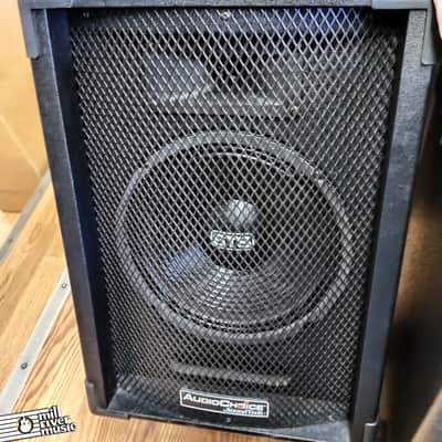 AudioChoice by SoundTech QM4 4-Channel PA Head Powered Mixer w/ C100 Speakers image 5