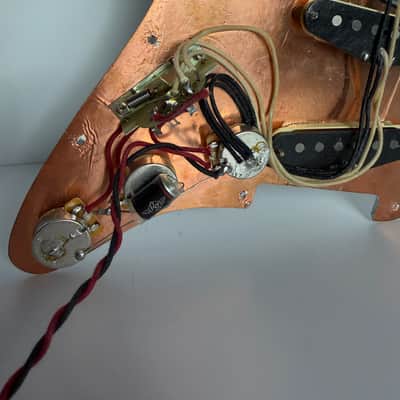 Loaded Fender Strat Pickguard w/ Original '57/'62 Pickups + RS Guitarworks Vintage Harness image 7