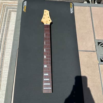 Warmoth Meadowhawk (Fits Stratocaster) Neck - Birdseye Maple + Rosewood, Stainless Jumbo frets, 25.5" Scale, 42mm Nut image 12