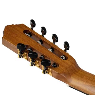 Ortega RCE133-7 - 7-String  - Solid Top Acoustic-Electric Nylon String Classical Guitar - Family Series Pro image 19
